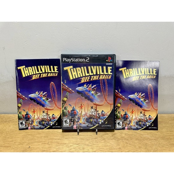 Other - Thrillville (Sony PlayStation 2, 2006) PS2 Complete CIB Tested